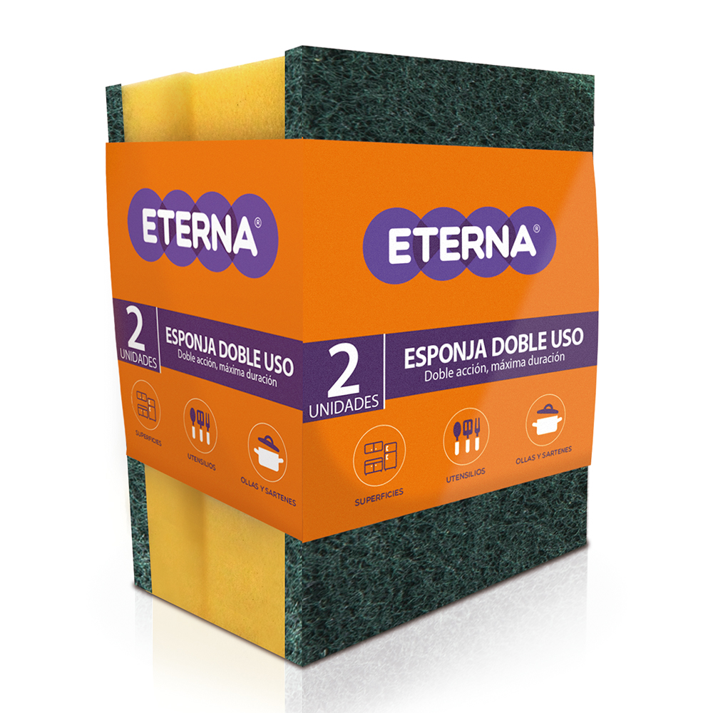 FIBRA ESPONJA DOBLE USO